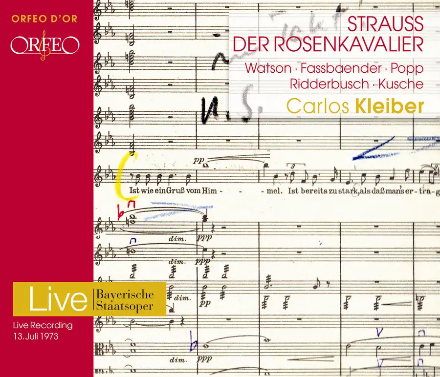 Der Rosenkavalier cover